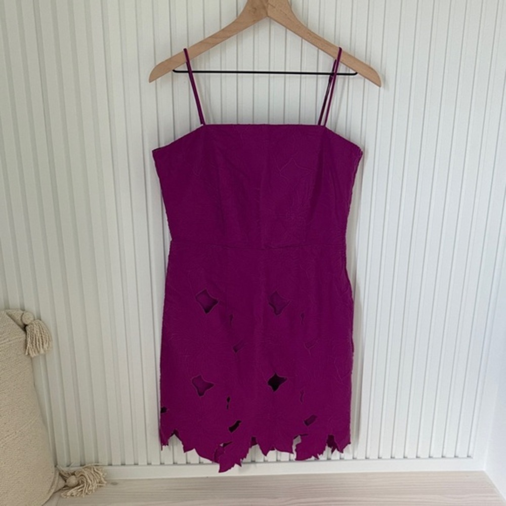 Mini dress in Purple Spaghetti straps Size Small